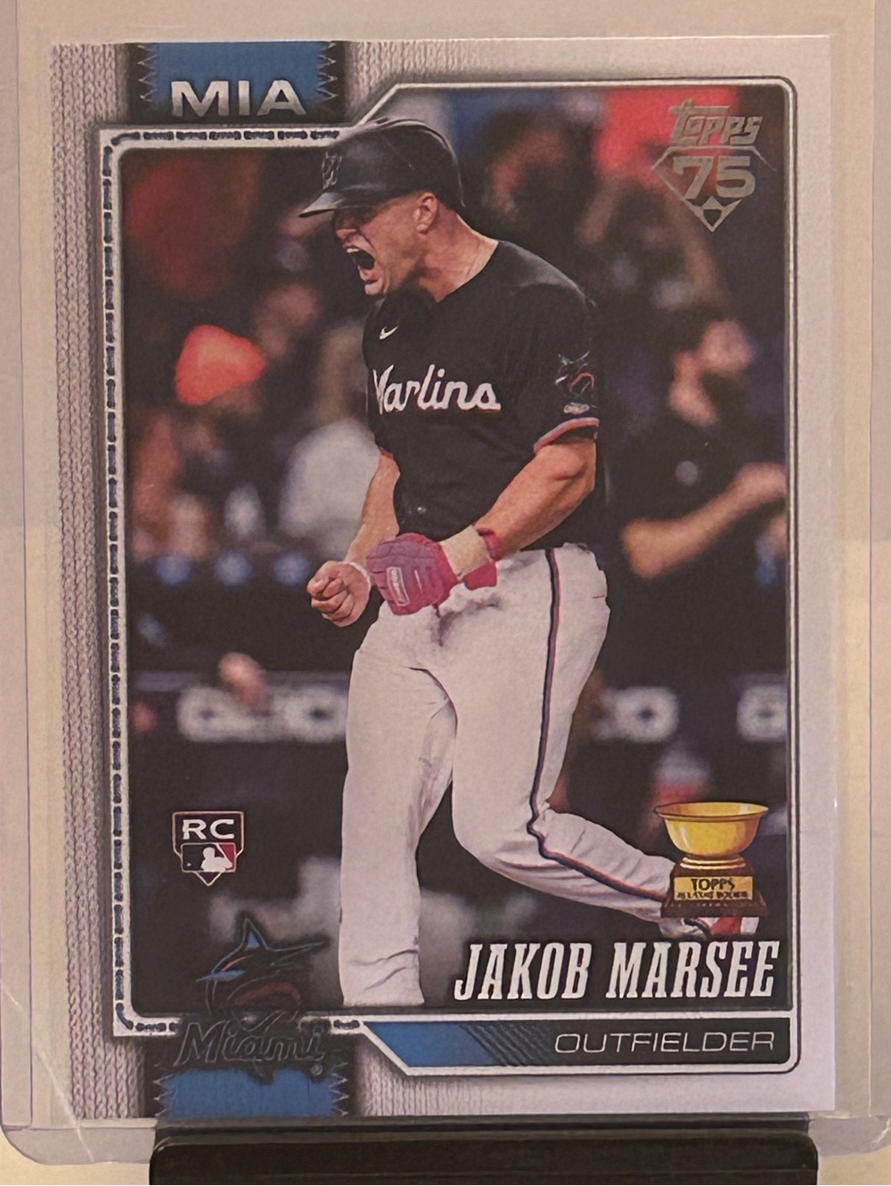 Jakob Marsee 2026 Topps Series Baseball Rookie Card-Gold Cup